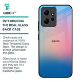 Blue & Pink Ombre Glass case for Redmi Note 12