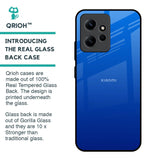 Egyptian Blue Glass Case for Redmi Note 12