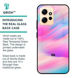 Colorful Waves Glass case for Redmi Note 12