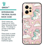Balloon Unicorn Glass case for Redmi Note 12