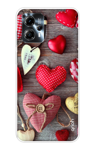 Valentine Hearts Motorola Moto G13 Back Cover