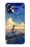 Riding Bicycle to Dreamland Motorola Moto G13 Back Cover