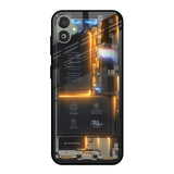 Glow Up Skeleton Samsung Galaxy F14 5G Glass Back Cover Online