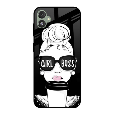 Girl Boss Samsung Galaxy F14 5G Glass Back Cover Online