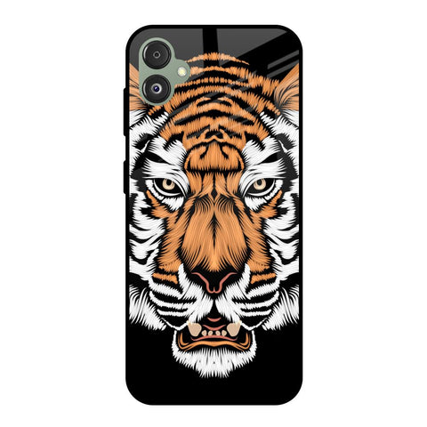 Angry Tiger Samsung Galaxy F14 5G Glass Back Cover Online