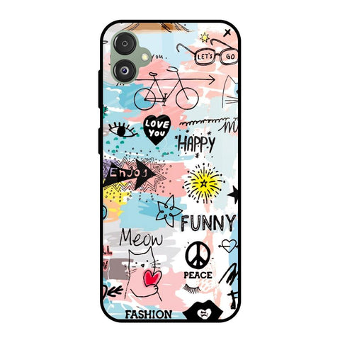 Just For You Samsung Galaxy F14 5G Glass Back Cover Online