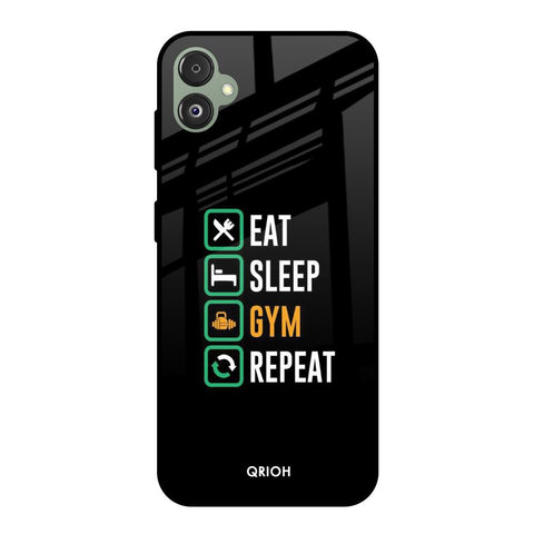 Daily Routine Samsung Galaxy F14 5G Glass Back Cover Online
