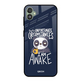 Struggling Panda Samsung Galaxy F14 5G Glass Back Cover Online