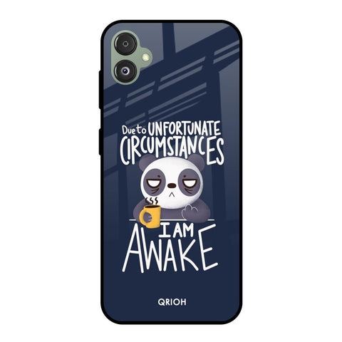 Struggling Panda Samsung Galaxy F14 5G Glass Back Cover Online