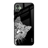Kitten Mandala Samsung Galaxy F14 5G Glass Back Cover Online