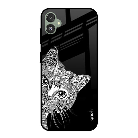 Kitten Mandala Samsung Galaxy F14 5G Glass Back Cover Online