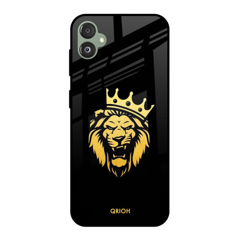 Lion The King Samsung Galaxy F14 5G Glass Back Cover Online