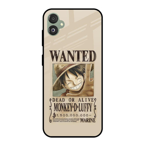 Luffy Wanted Samsung Galaxy F14 5G Glass Back Cover Online