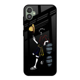 Luffy Line Art Samsung Galaxy F14 5G Glass Back Cover Online