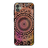 Floral Mandala Samsung Galaxy F14 5G Glass Back Cover Online