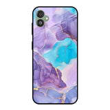 Alcohol ink Marble Samsung Galaxy F14 5G Glass Back Cover Online