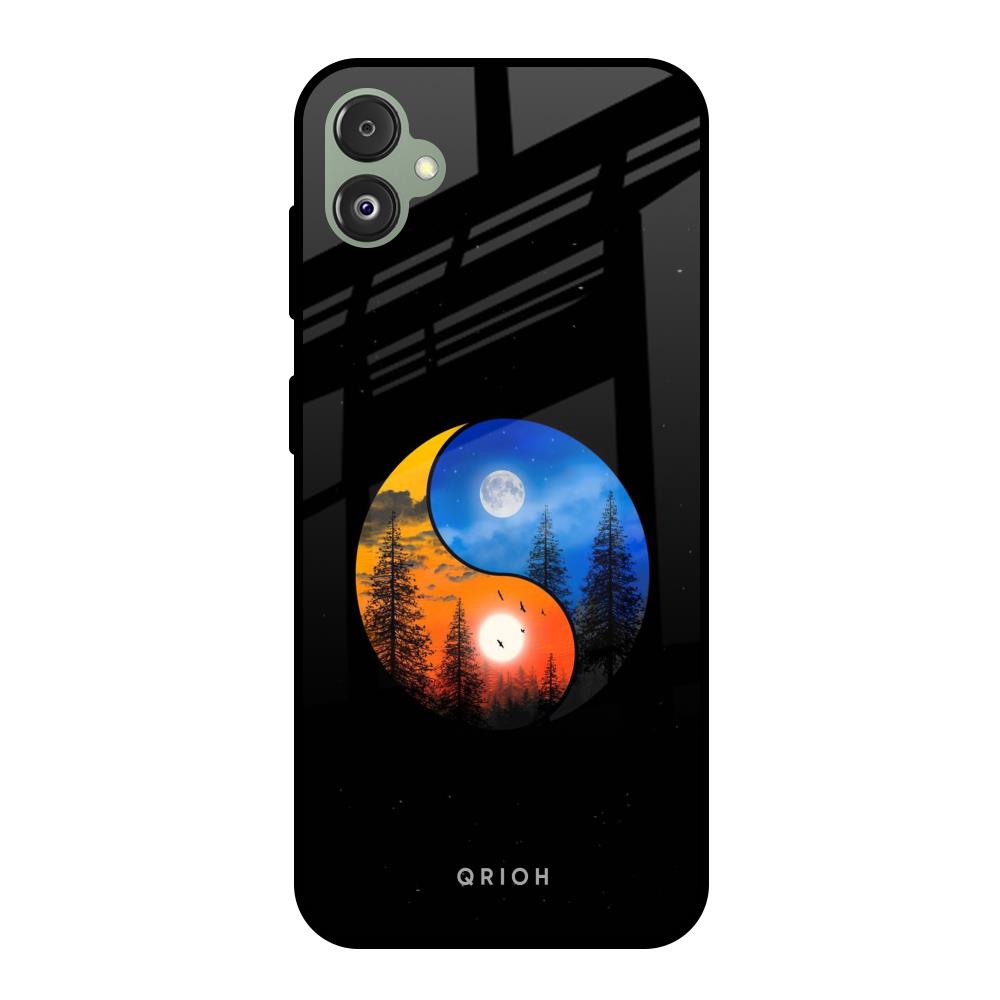 Yin Yang Balance Samsung Galaxy F14 5G Glass Back Cover Online