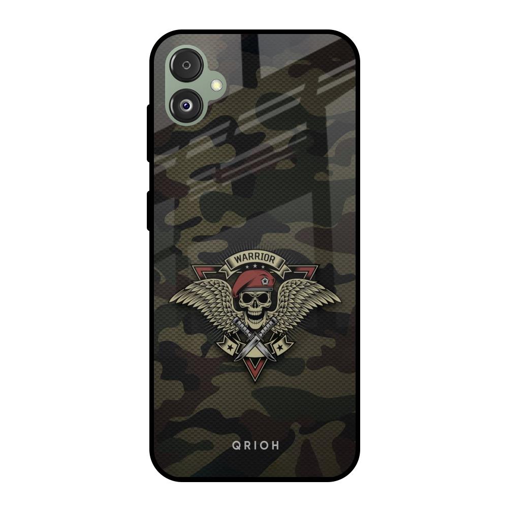 Army Warrior Samsung Galaxy F14 5G Glass Back Cover Online