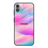 Colorful Waves Samsung Galaxy F14 5G Glass Cases & Covers Online