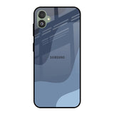 Navy Blue Ombre Samsung Galaxy F14 5G Glass Back Cover Online