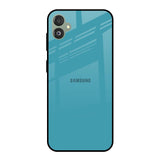Oceanic Turquiose Samsung Galaxy F14 5G Glass Back Cover Online