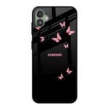 Fly Butterfly Samsung Galaxy F14 5G Glass Back Cover Online