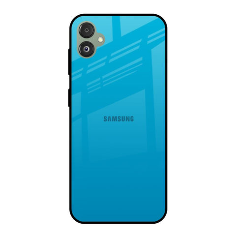 Blue Aqua Samsung Galaxy F14 5G Glass Back Cover Online