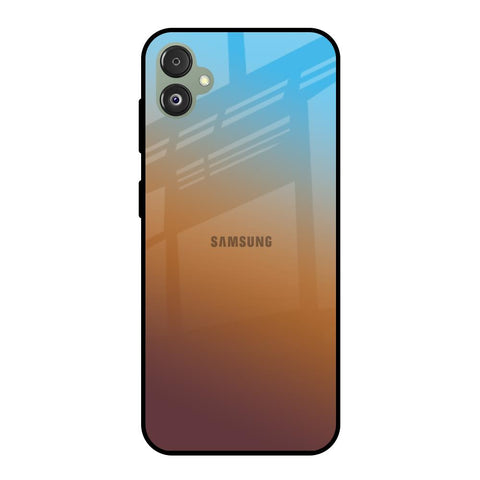 Rich Brown Samsung Galaxy F14 5G Glass Back Cover Online