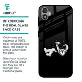 Space Traveller Glass Case for Samsung Galaxy F14 5G
