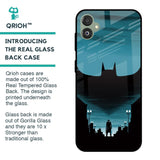 Cyan Bat Glass Case for Samsung Galaxy F14 5G