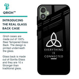 Everything Is Connected Glass Case for Samsung Galaxy F14 5G