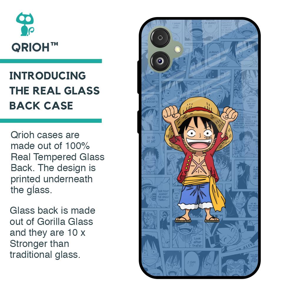 Chubby Anime Glass Case for Samsung Galaxy F14 5G