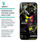 Astro Glitch Glass Case for Samsung Galaxy F14 5G