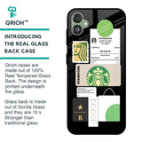 Coffee Latte Glass Case for Samsung Galaxy F14 5G