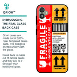 Handle With Care Glass Case for Samsung Galaxy F14 5G