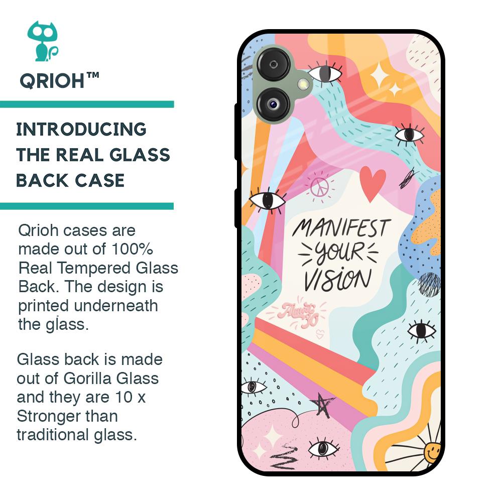 Vision Manifest Glass Case for Samsung Galaxy F14 5G