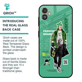 Zoro Bape Glass Case for Samsung Galaxy F14 5G