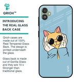Adorable Cute Kitty Glass Case For Samsung Galaxy F14 5G