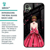 Fashion Princess Glass Case for Samsung Galaxy F14 5G