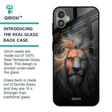 Devil Lion Glass Case for Samsung Galaxy F14 5G