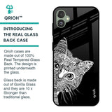 Kitten Mandala Glass Case for Samsung Galaxy F14 5G