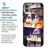 Anime Eyes Glass Case for Samsung Galaxy F14 5G