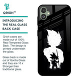 Monochrome Goku Glass Case for Samsung Galaxy F14 5G