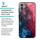 Blue & Red Smoke Glass Case for Samsung Galaxy F14 5G