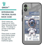Space Flight Pass Glass Case for Samsung Galaxy F14 5G