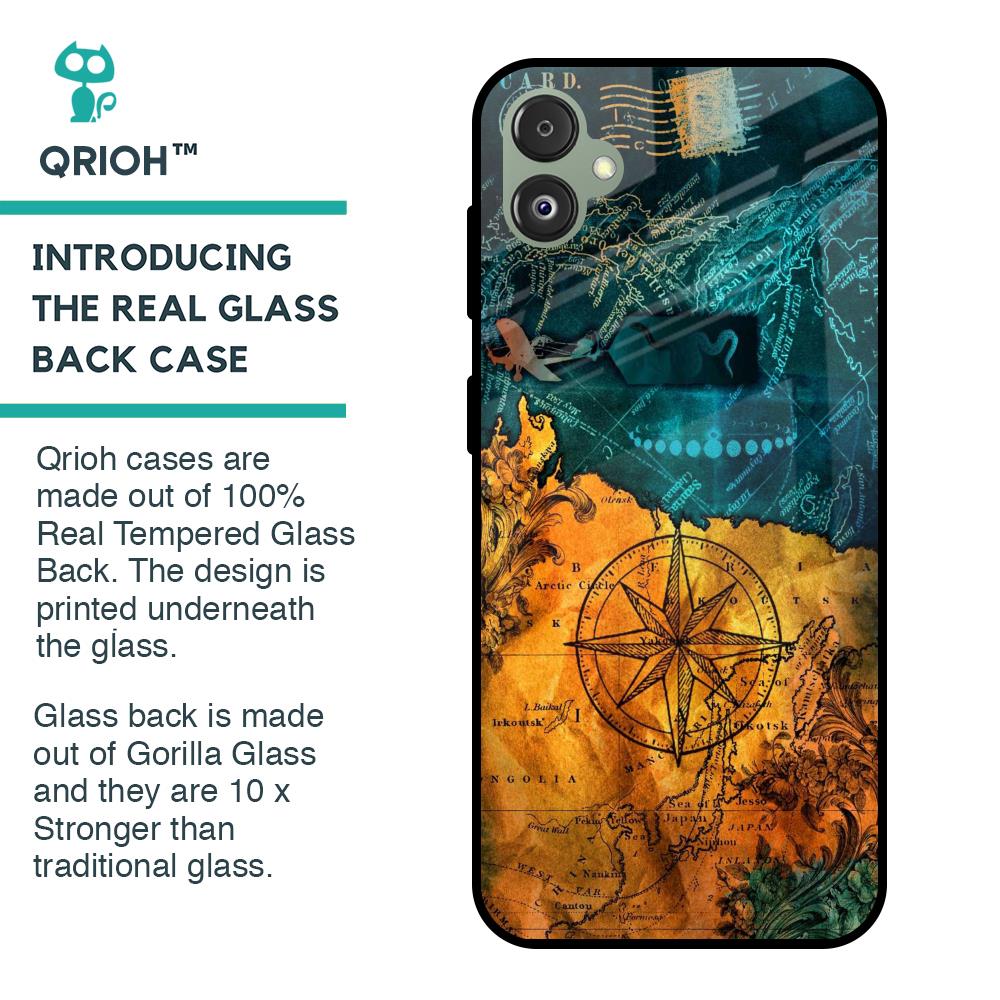 Architecture Map Glass Case for Samsung Galaxy F14 5G