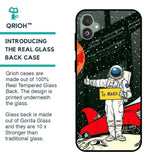 Astronaut on Mars Glass Case for Samsung Galaxy F14 5G