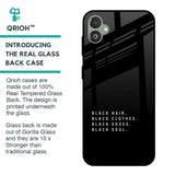 Black Soul Glass Case for Samsung Galaxy F14 5G