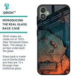 Geographical Map Glass Case for Samsung Galaxy F14 5G