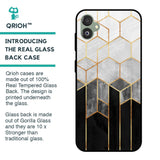 Tricolor Pattern Glass Case for Samsung Galaxy F14 5G